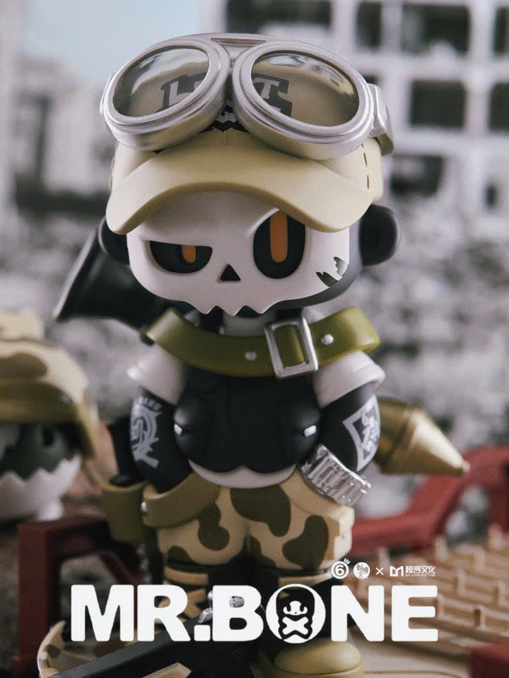 Mr.Bone The Wild One + The Wild Dog Blind Box Series - Set Blind Box Art Toy My Own Culture - Hình ảnh bổ sung 9