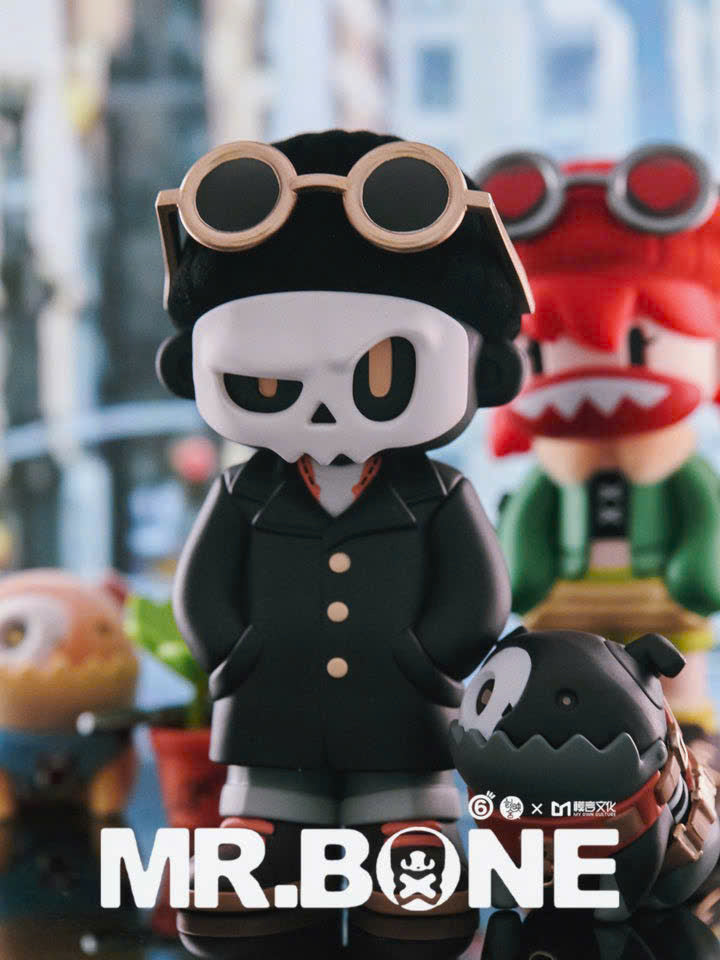 Mr.Bone The Wild One + The Wild Dog Blind Box Series - Set Blind Box Art Toy My Own Culture - Hình ảnh bổ sung 7