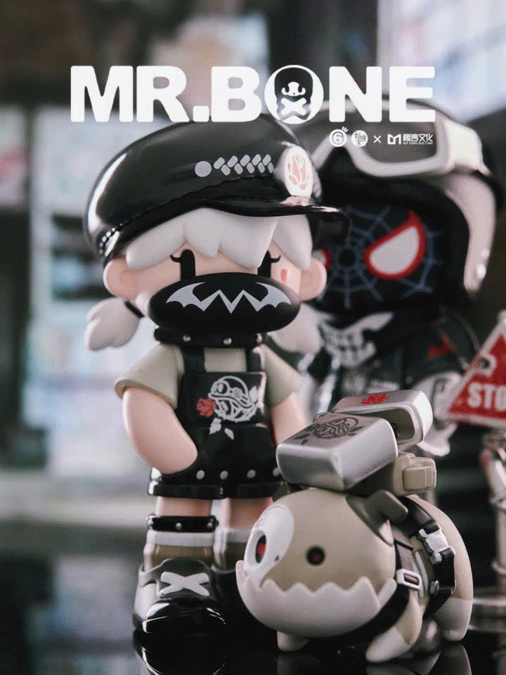 Mr.Bone The Wild One + The Wild Dog Blind Box Series - Set Blind Box Art Toy My Own Culture - Hình ảnh bổ sung 8