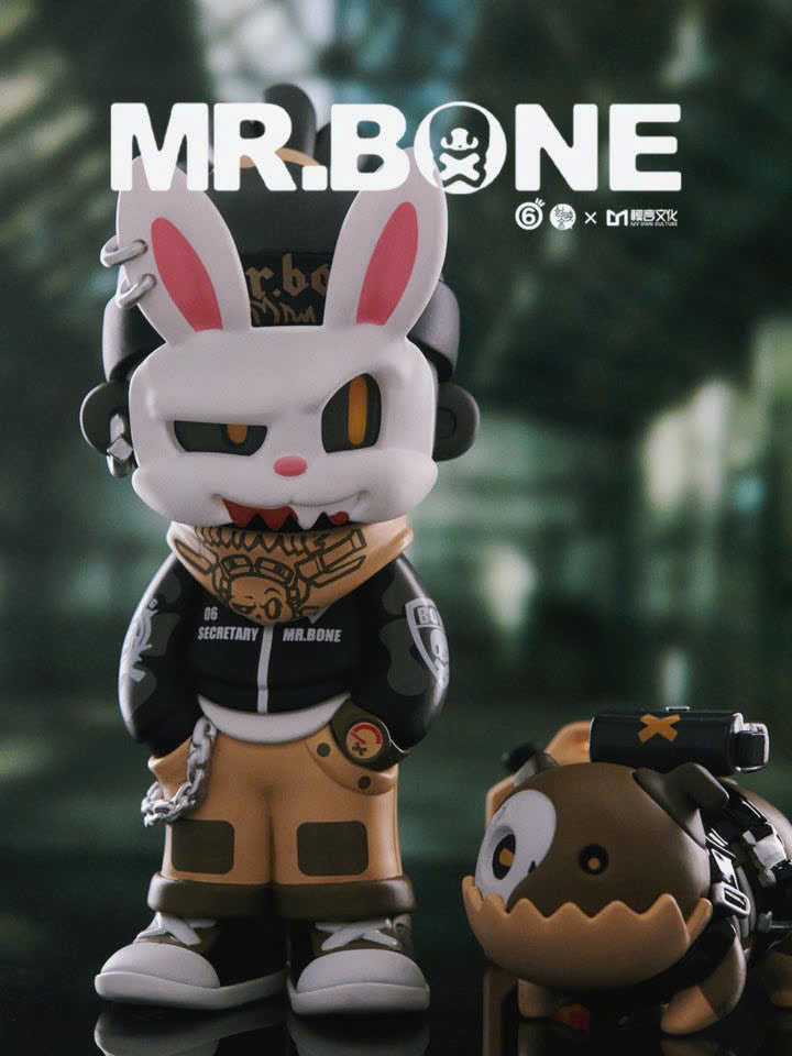 Mr.Bone The Wild One + The Wild Dog Blind Box Series - Set Blind Box Art Toy My Own Culture - Hình ảnh bổ sung 5