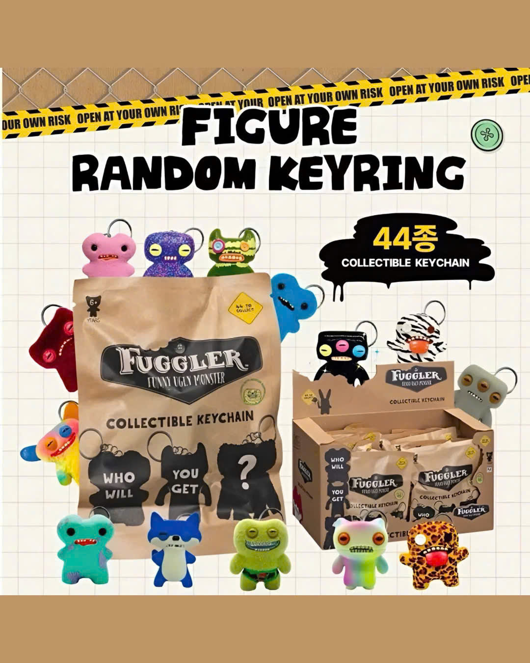 Fuggler Gold Edition Keychain Blind Box