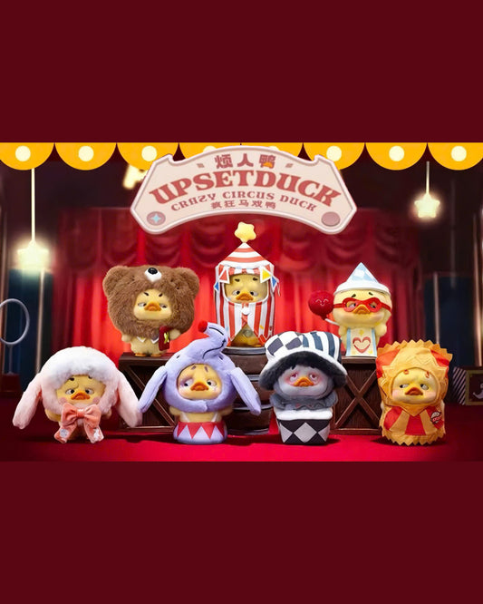 POCKET-UPSETDUCK - CRAZY CIRCUS DUCK - Blindbox Vịt Gấu Bông - 1983 TOYS
