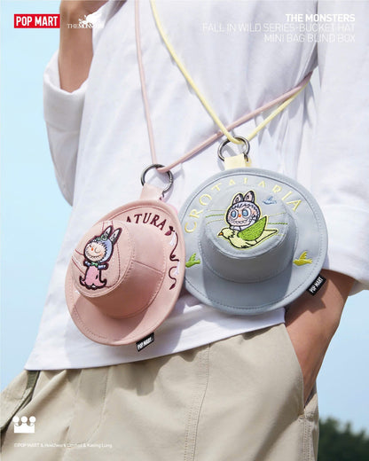 THE MONSTERS FALL IN WILD Series - Bucket Hat Bag - Túi Xách Hình Nón Labubu POP MART