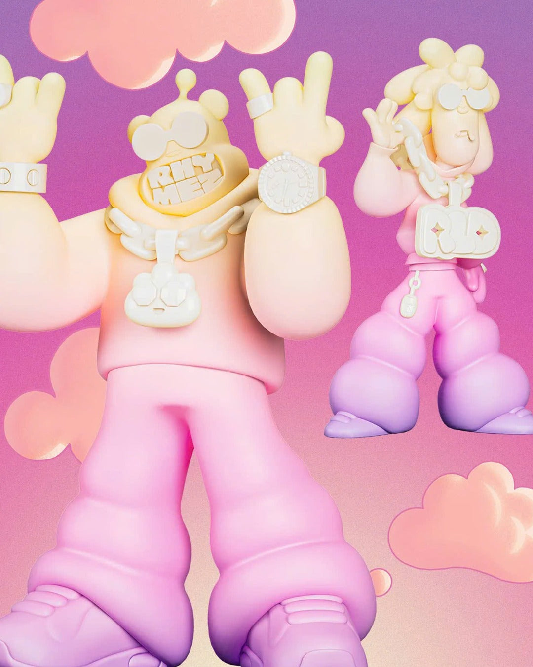 GHOST KIDZ BY RHYMEZLIKEDIMEZ TWILIGHT EDITION - Mô Hình Art Toy Giới Hạn - Super Plastic - Hình ảnh bổ sung 5