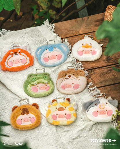 LuLu the Piggy Animal Party - Plush Pouch - Blindbox Túi Vải Bông Chính Hãng TOYZERO+ - Hình ảnh sản phẩm
