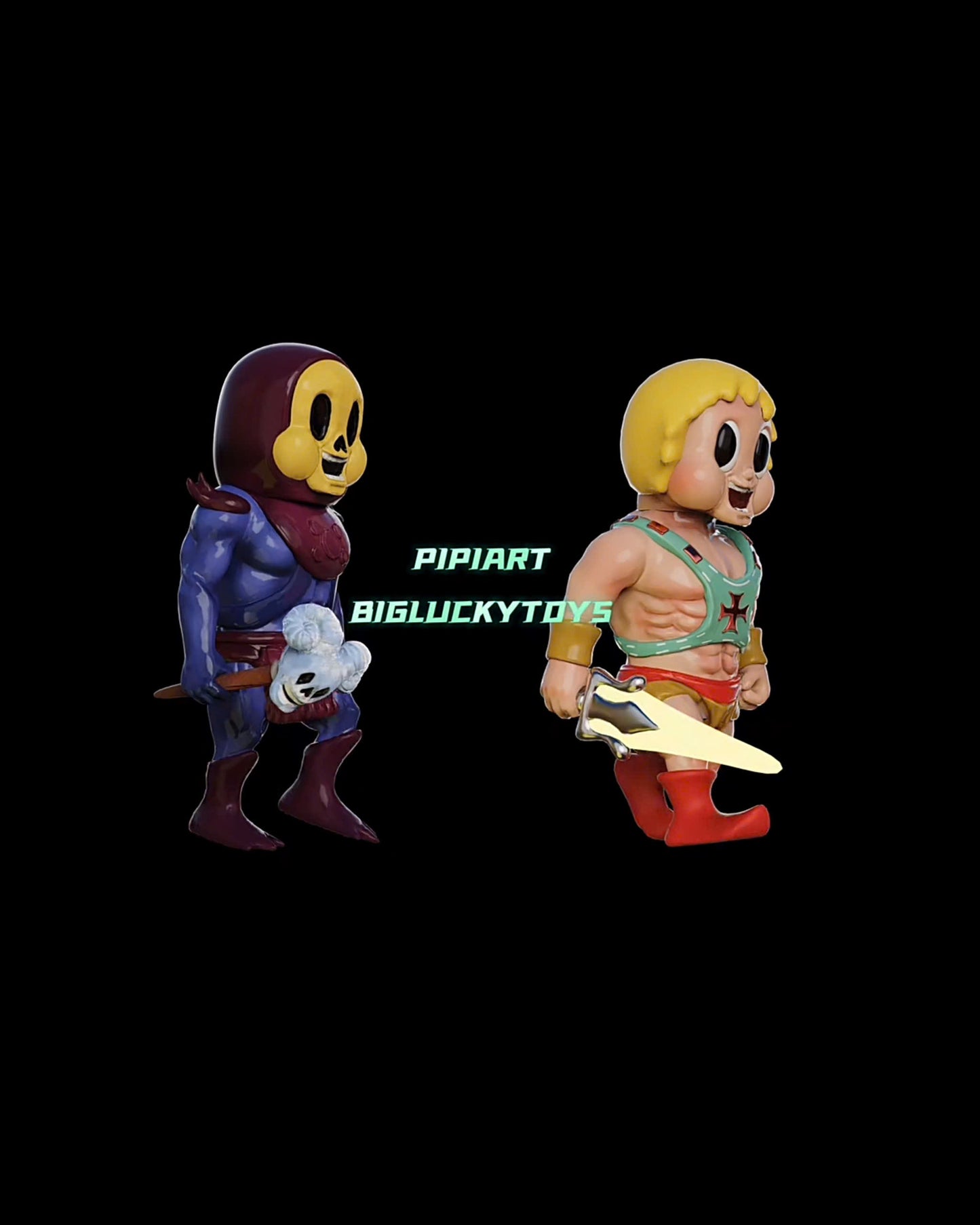 PiPi Man - Mô Hình Art Toy Sofubi Cao Cấp - PIPITOY