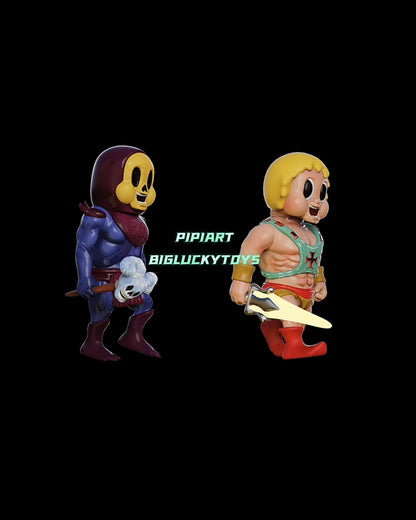PiPi Man - Mô Hình Art Toy Sofubi Cao Cấp - PIPITOY