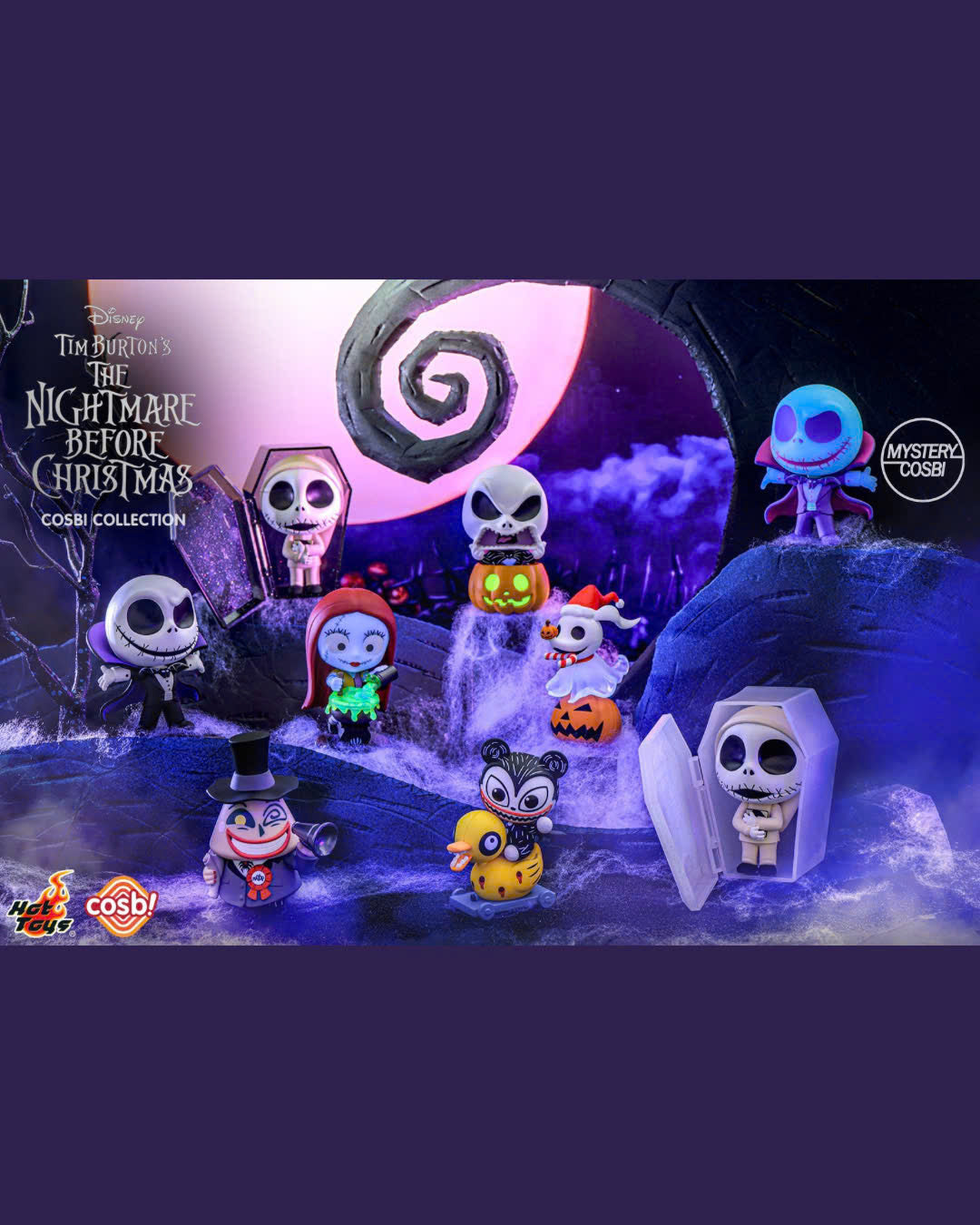 The Nightmare Before Christmas Series 2 Cosbi Collection Mô Hình Blind Box Hot Toys - Hình ảnh sản phẩm