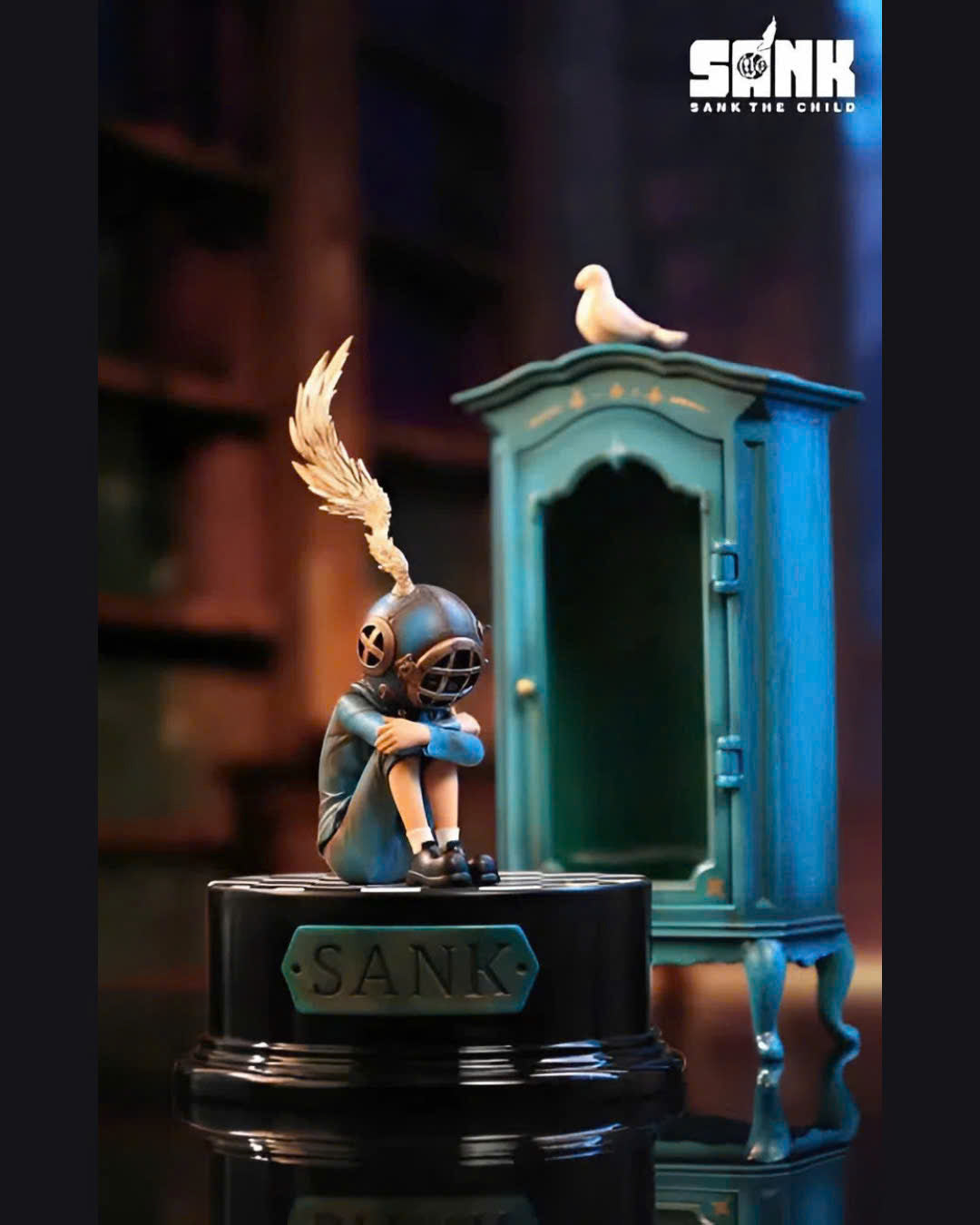 Sank-Raven's Perch-Wishful Breeze - Mô Hình Art Toy Giới Hạn - Sank Toys