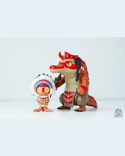 BOOKER x AKOWES Mô Hình Art Toy Sofubi Cao Cấp Booker - Hình ảnh sản phẩm
