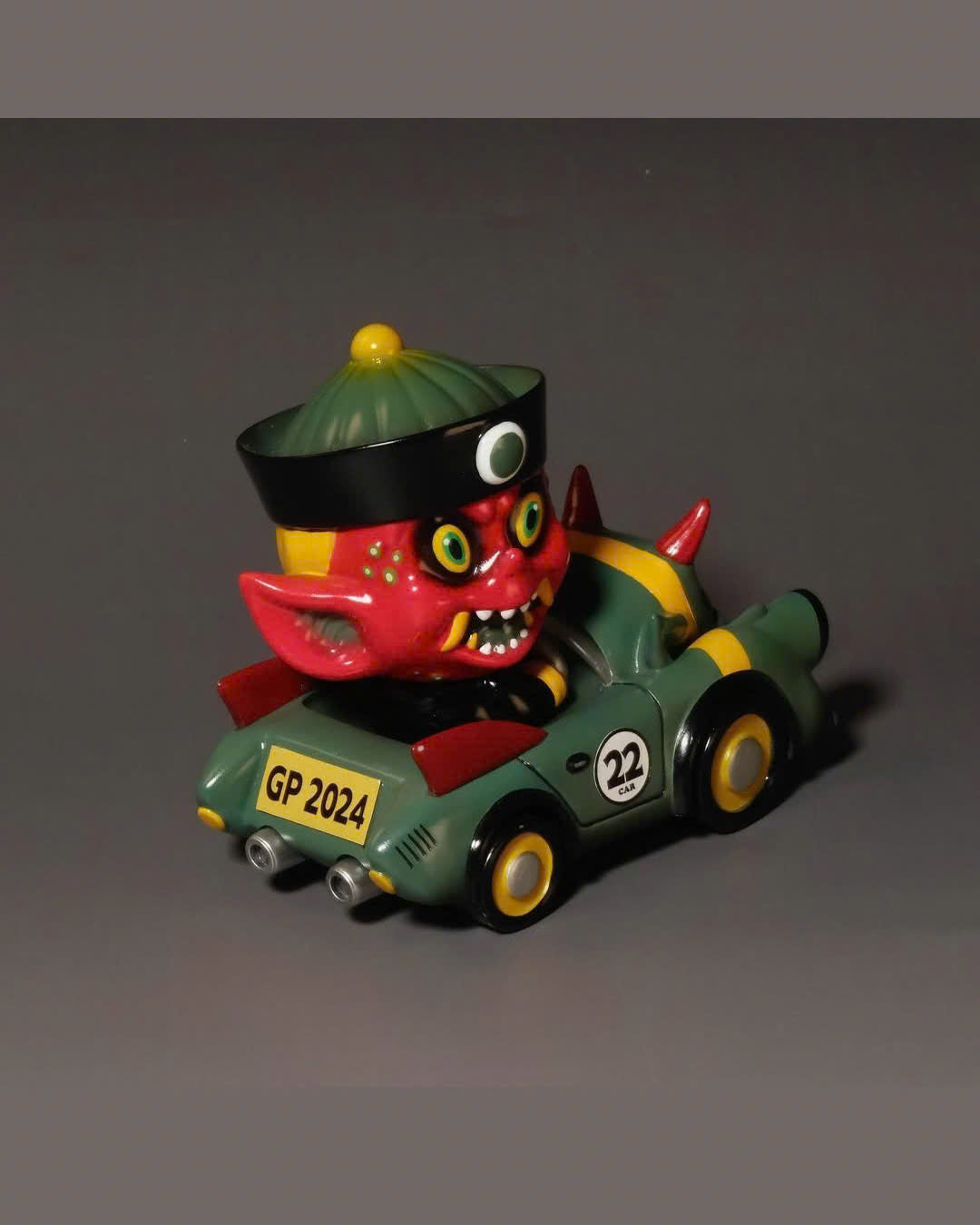 Zombie Car Đồ Chơi Art Toy Sofubi Cao Cấp Gunpowder