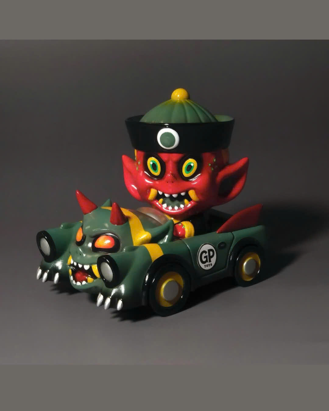 Zombie Car Đồ Chơi Art Toy Sofubi Cao Cấp Gunpowder