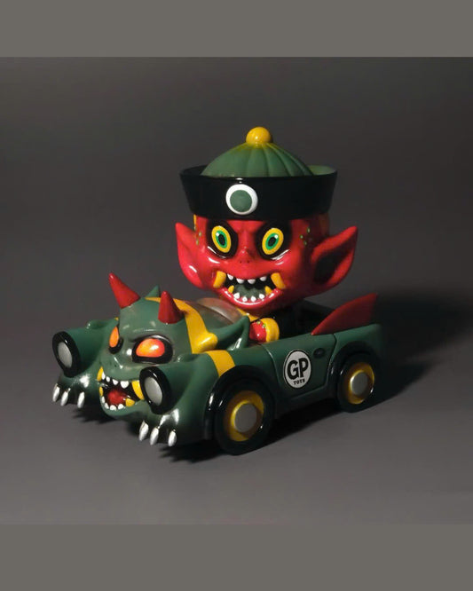 Zombie Car Đồ Chơi Art Toy Sofubi Cao Cấp Gunpowder