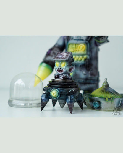 Mechanical Zombie - Haga Collaboration - Đồ chơi Art Toy Sofubi Cao Cấp Gunpowder