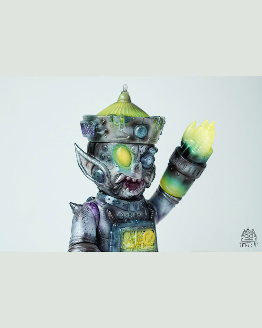 Mechanical Zombie - Haga Collaboration - Đồ chơi Art Toy Sofubi Cao Cấp Gunpowder Gunpowder - ảnh 1 - Art Toy
