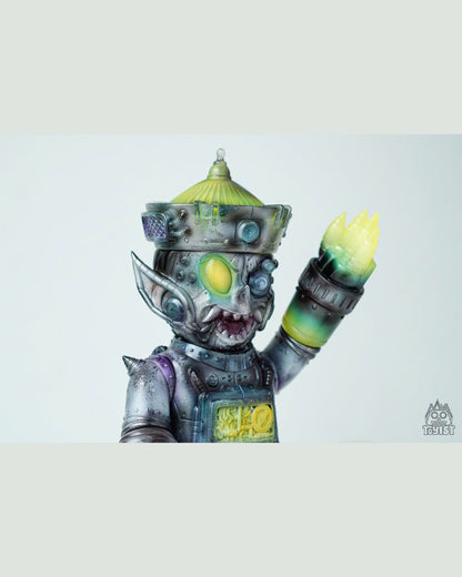 Mechanical Zombie - Haga Collaboration - Đồ chơi Art Toy Sofubi Cao Cấp Gunpowder Gunpowder - ảnh 1 - Art Toy