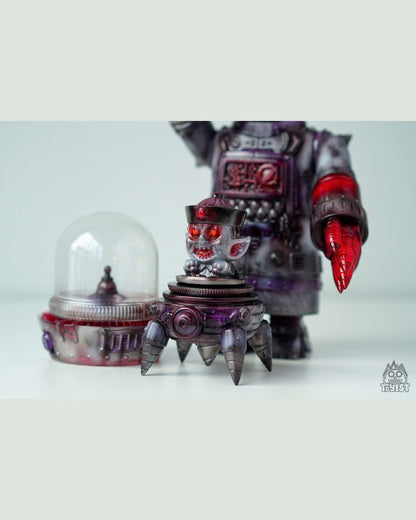 Mechanical Zombie - Haga Collaboration - Đồ chơi Art Toy Sofubi Cao Cấp Gunpowder - Hình ảnh bổ sung 7