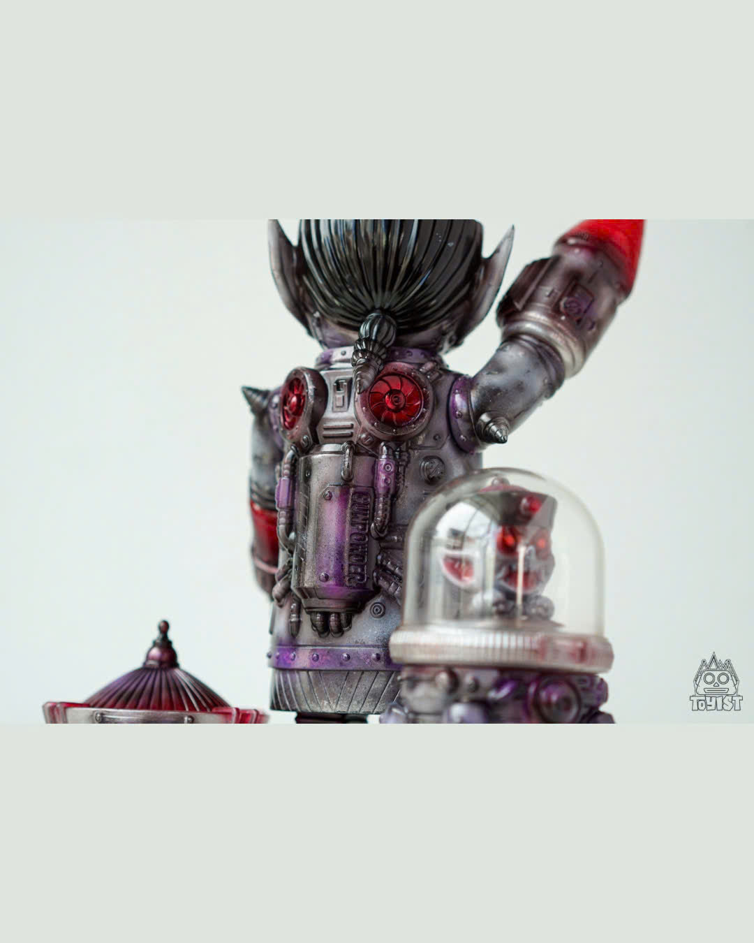 Mechanical Zombie - Haga Collaboration - Đồ chơi Art Toy Sofubi Cao Cấp Gunpowder - Hình ảnh bổ sung 8