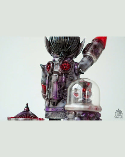 Mechanical Zombie - Haga Collaboration - Đồ chơi Art Toy Sofubi Cao Cấp Gunpowder - Hình ảnh bổ sung 8