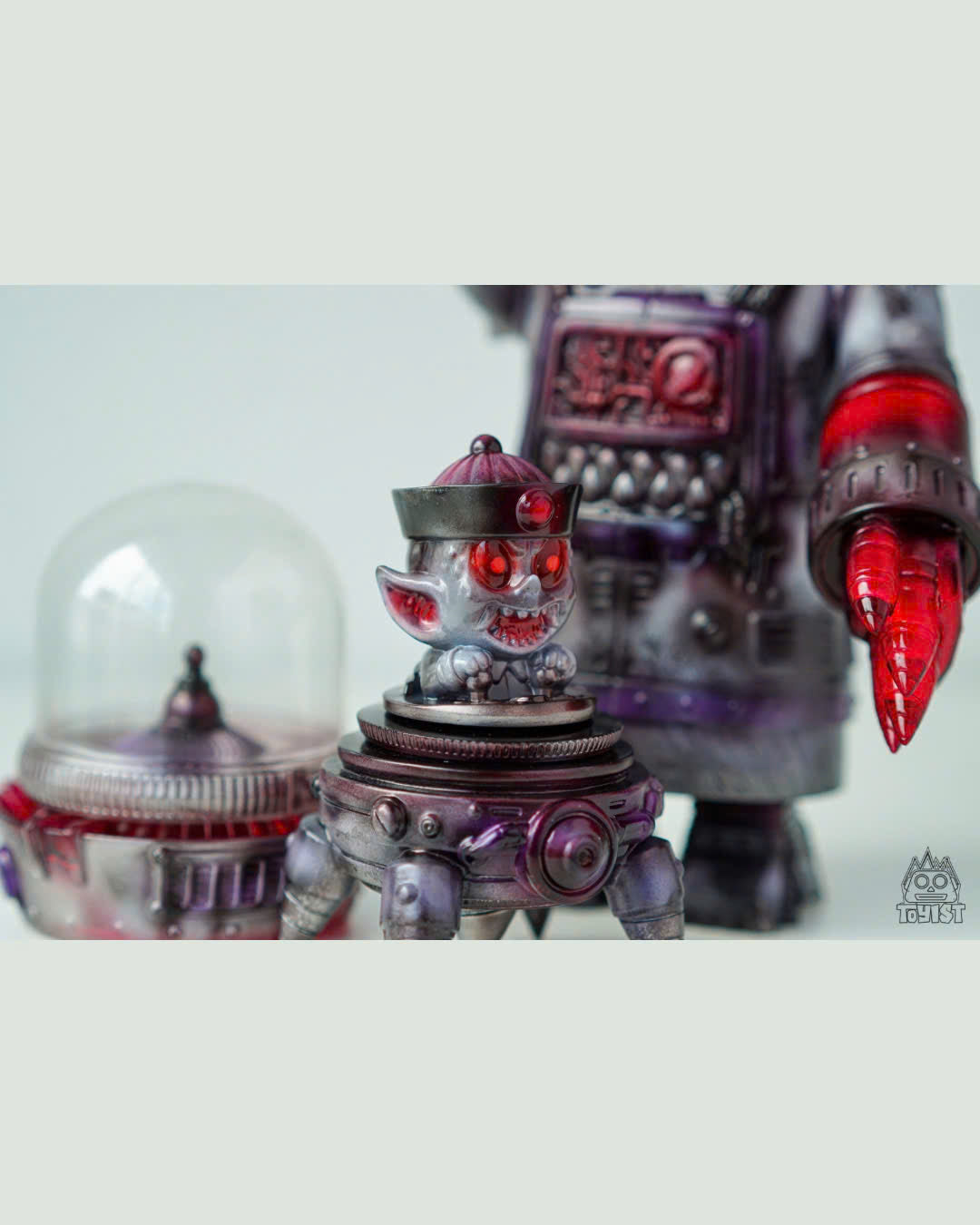 Mechanical Zombie - Haga Collaboration - Đồ chơi Art Toy Sofubi Cao Cấp Gunpowder - Hình ảnh bổ sung 6