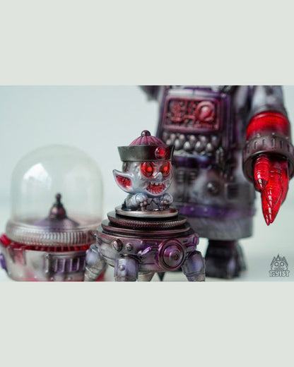 Mechanical Zombie - Haga Collaboration - Đồ chơi Art Toy Sofubi Cao Cấp Gunpowder - Hình ảnh bổ sung 6