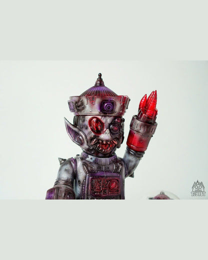 Mechanical Zombie - Haga Collaboration - Đồ chơi Art Toy Sofubi Cao Cấp Gunpowder - Góc nhìn khác 3