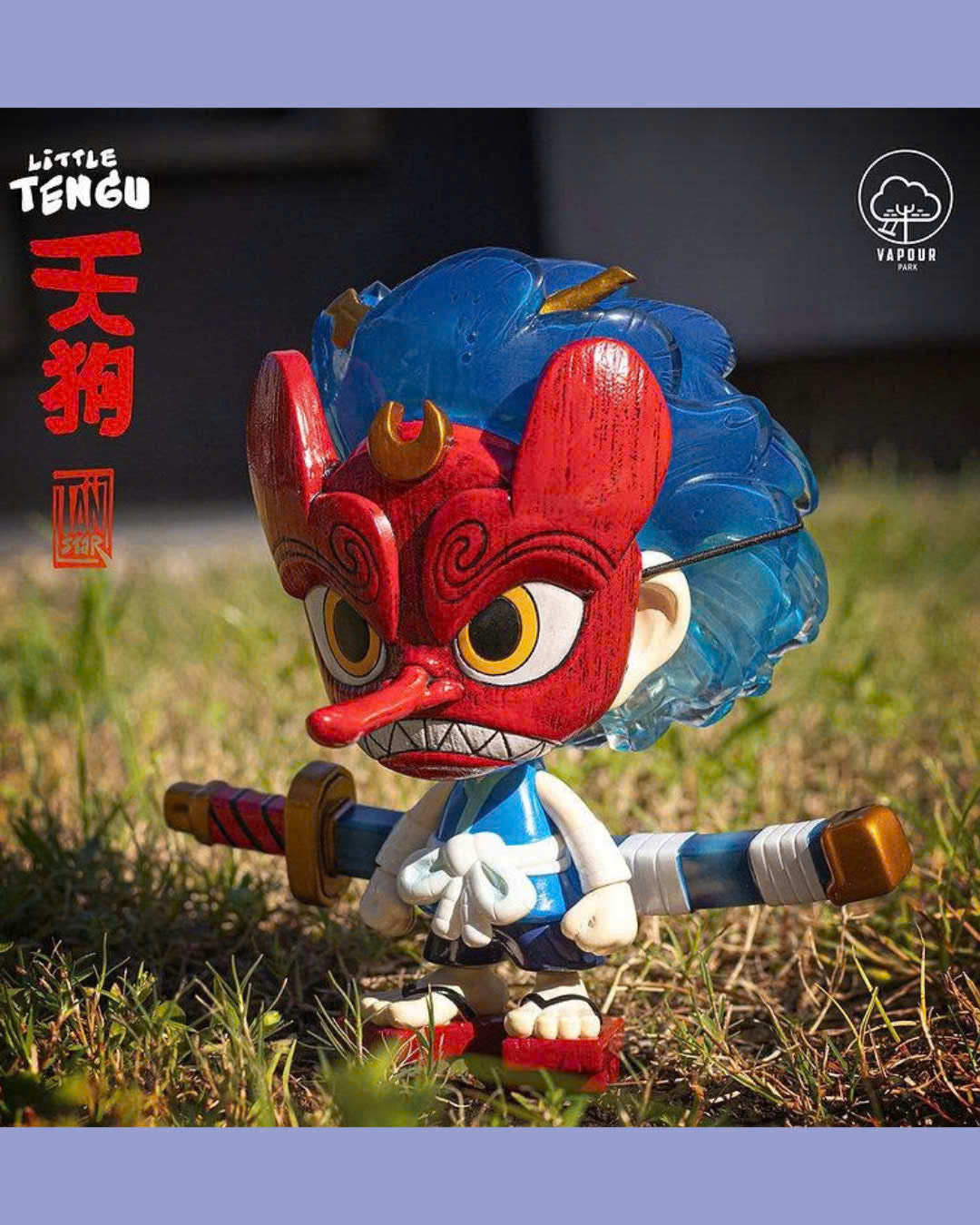 Vapour Park x Tan-sTaR - Tengu - Đồ chơi Sofubi Figure - Vapour Park