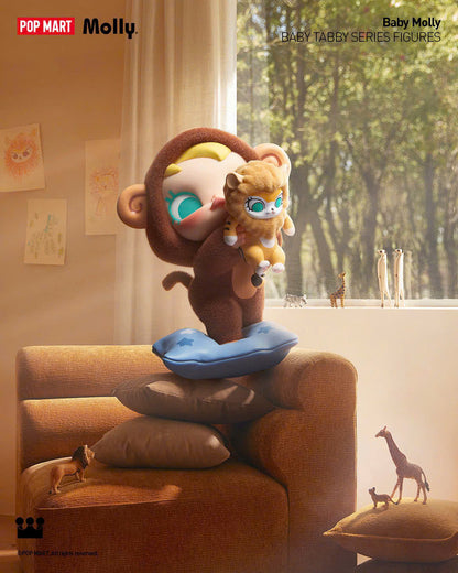 Baby Molly & Baby Tabby Series Figures - Mô Hình Blindbox Chính Hãng - Pop Mart