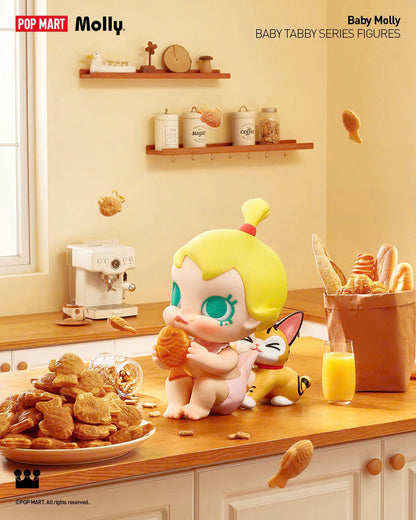 Baby Molly & Baby Tabby Series Figures - Mô Hình Blindbox Chính Hãng - Pop Mart