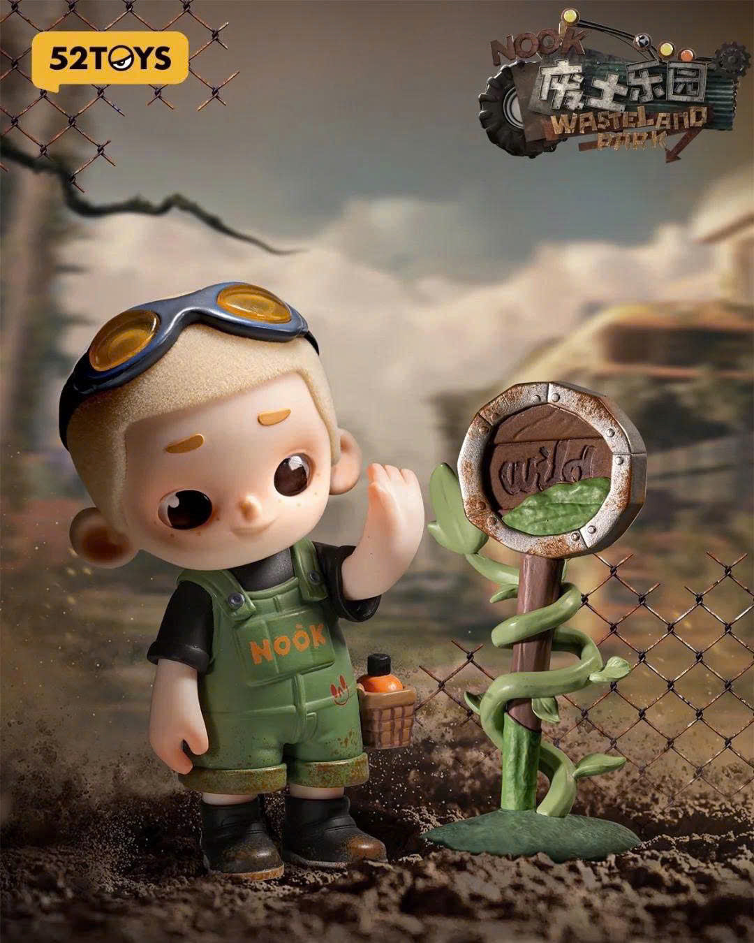 NOOK Wasteland Paradise Series - Mô Hình Blind Box Chính Hãng 52Toys - Hình ảnh chi tiết 2