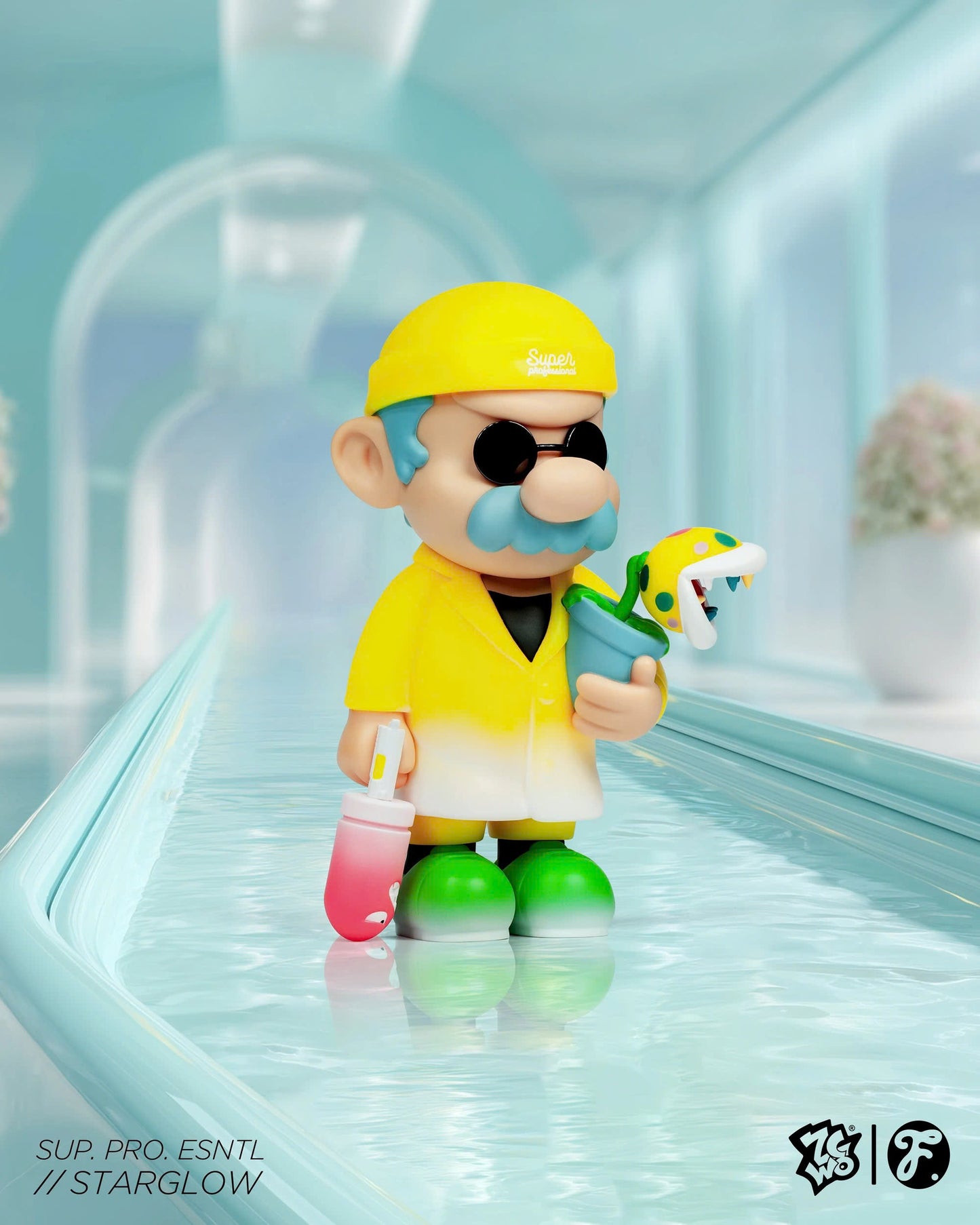 SUP. PRO. ESNTL // STARGLOW - Mô Hình Art Toy Limited Figure Fools Paradise - Hình ảnh bổ sung 4