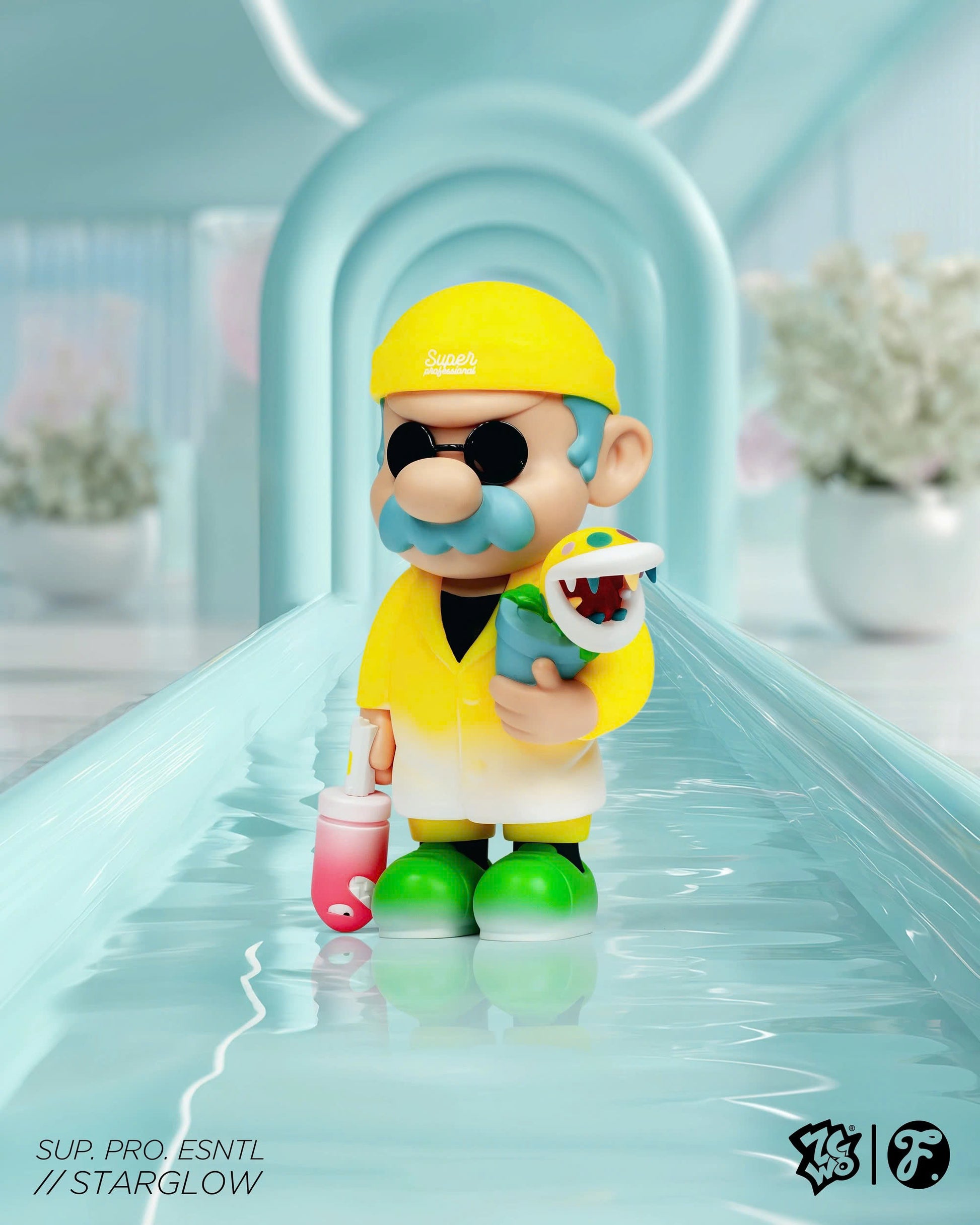 SUP. PRO. ESNTL // STARGLOW - Mô Hình Art Toy Limited Figure Fools Paradise - Hình ảnh bổ sung 5