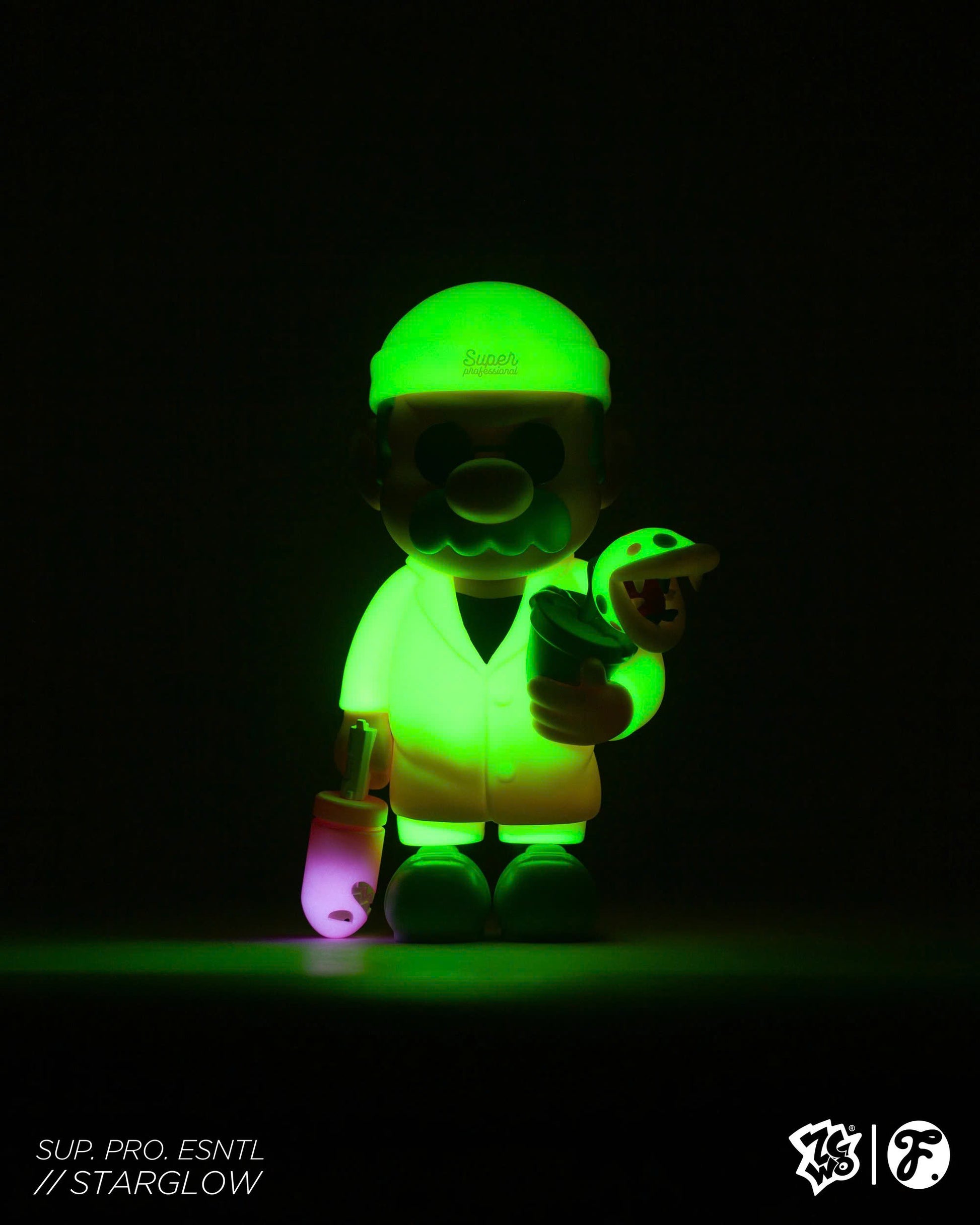 SUP. PRO. ESNTL // STARGLOW - Mô Hình Art Toy Limited Figure Fools Paradise - Hình ảnh chi tiết 2