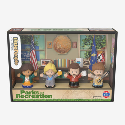 Fisher-Price Little People Collector Parks and Recreation Set - Bộ Mô Hình Nhân Vật Sưu Tầm - Mattel - Hình ảnh bổ sung 6