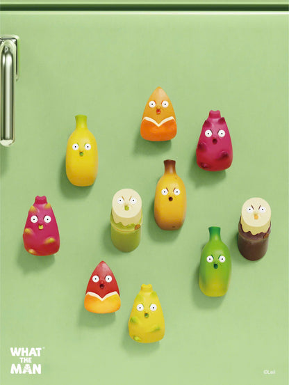 Juicy Magnet Blind Box Series - Mô Hình Blind Box Nam Châm - WHAT THE MAN - Hình ảnh chi tiết 2