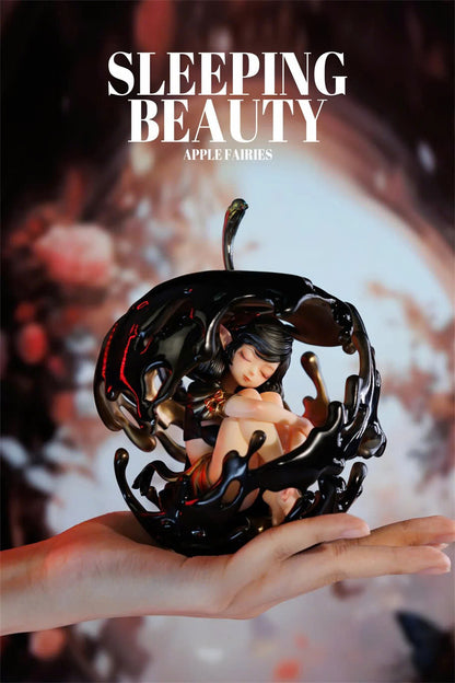 Sleeping Beauty-Apple Fairies-Black - Tượng Nghệ Thuật Resin Limited - WeArtDoing - Góc nhìn khác 3