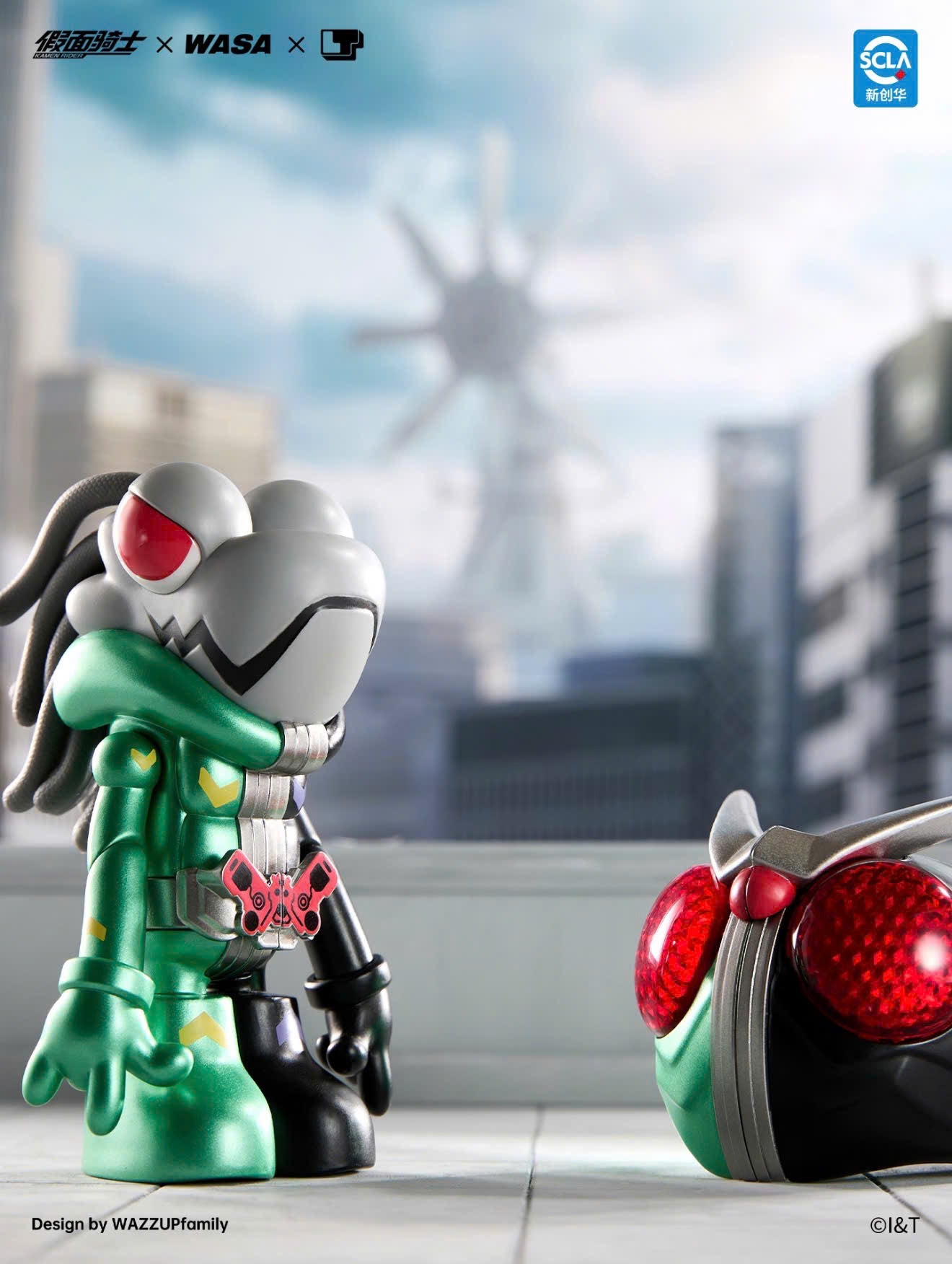 Kamen Rider x Wasa Kamen Rider 206 Wasababy Blindbox Series - Mô Hình Art Toy Wasababy Wasa Toys - Hình ảnh bổ sung 7