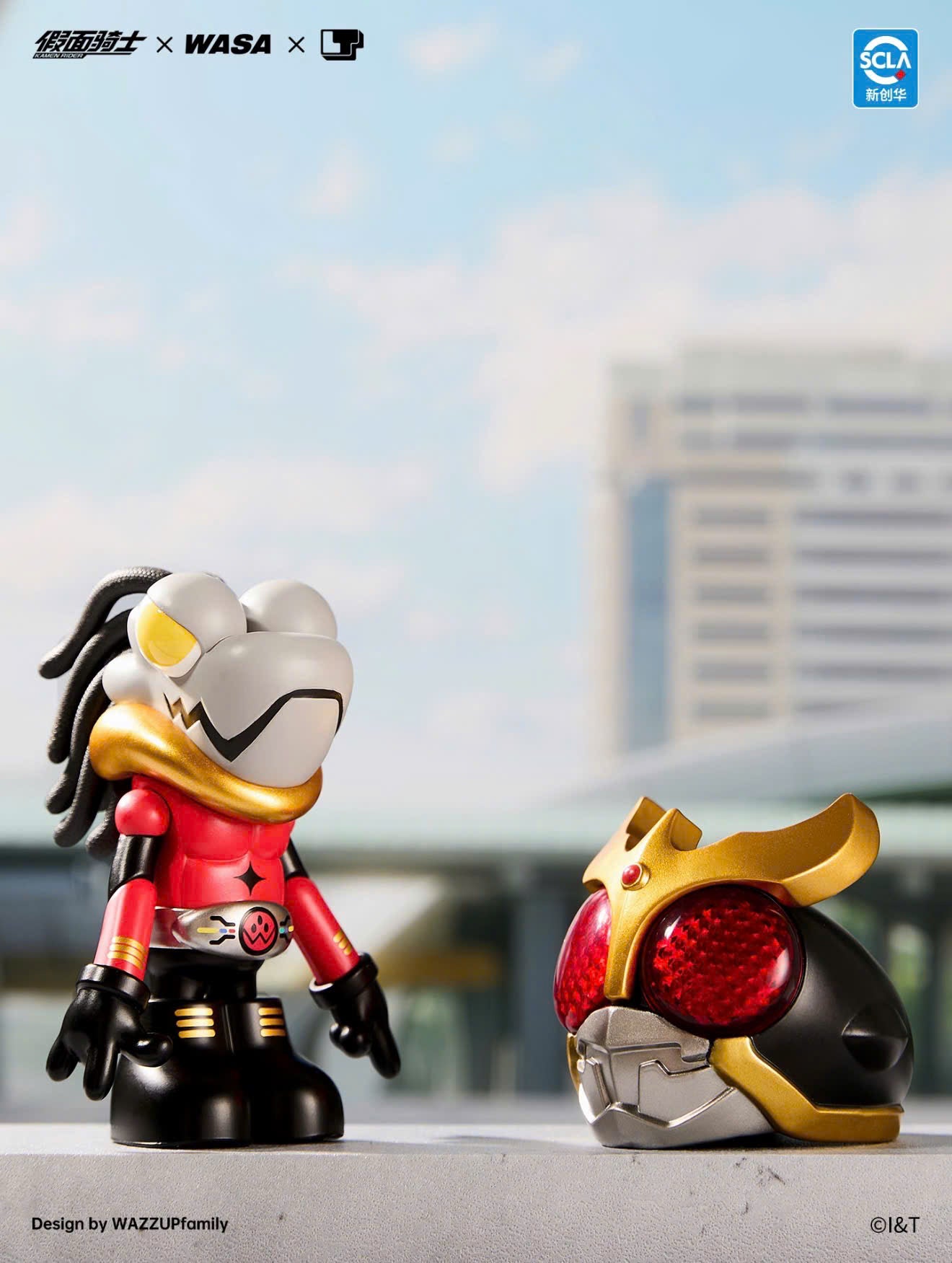 Kamen Rider x Wasa Kamen Rider 206 Wasababy Blindbox Series - Mô Hình Art Toy Wasababy Wasa Toys - Hình ảnh bổ sung 5
