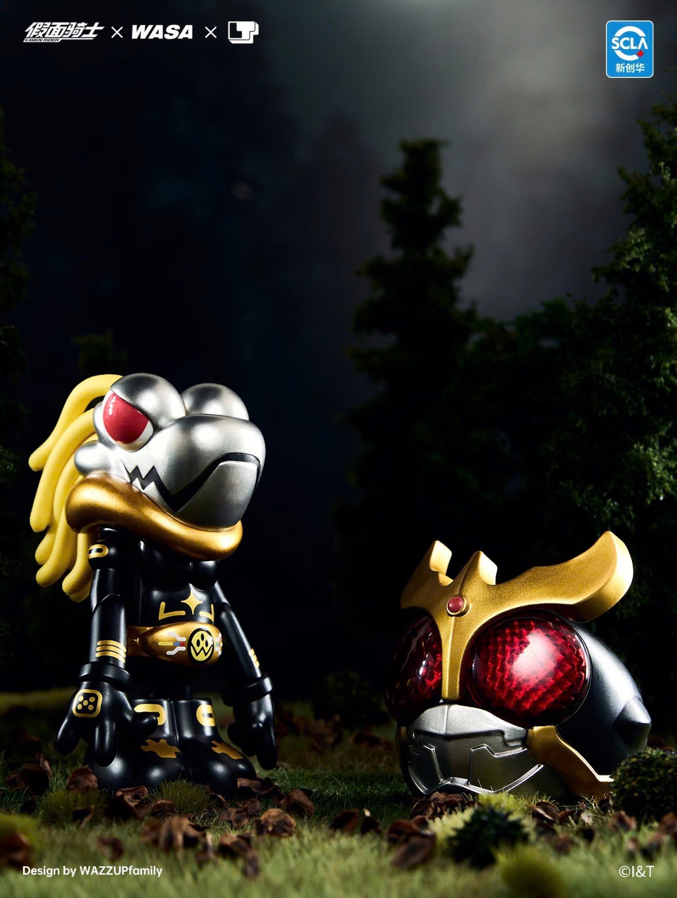 Kamen Rider x Wasa Kamen Rider 206 Wasababy Blindbox Series - Mô Hình Art Toy Wasababy Wasa Toys