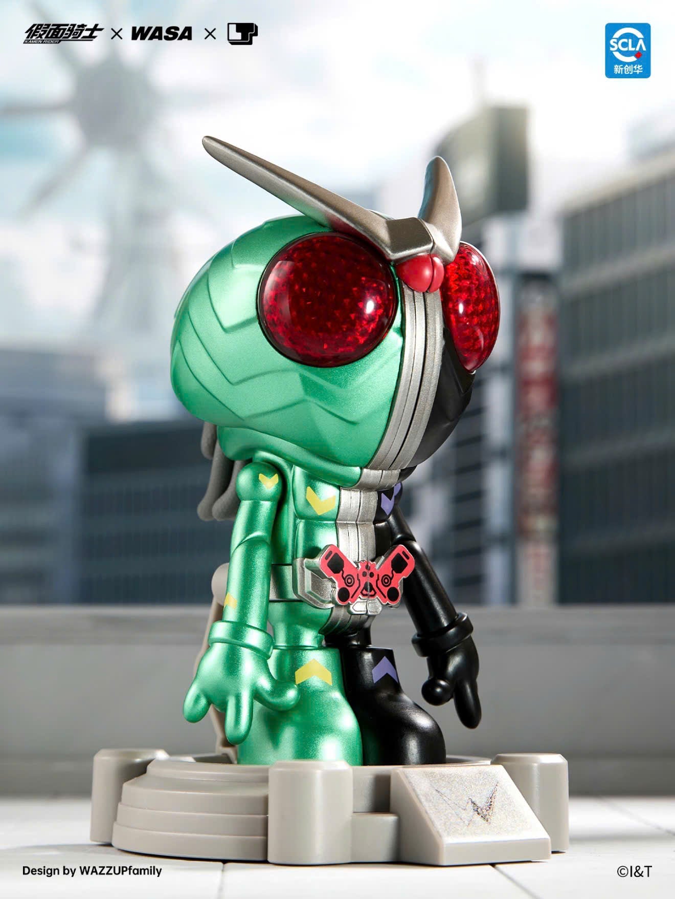 Kamen Rider x Wasa Kamen Rider 206 Wasababy Blindbox Series - Mô Hình Art Toy Wasababy Wasa Toys - Hình ảnh bổ sung 6
