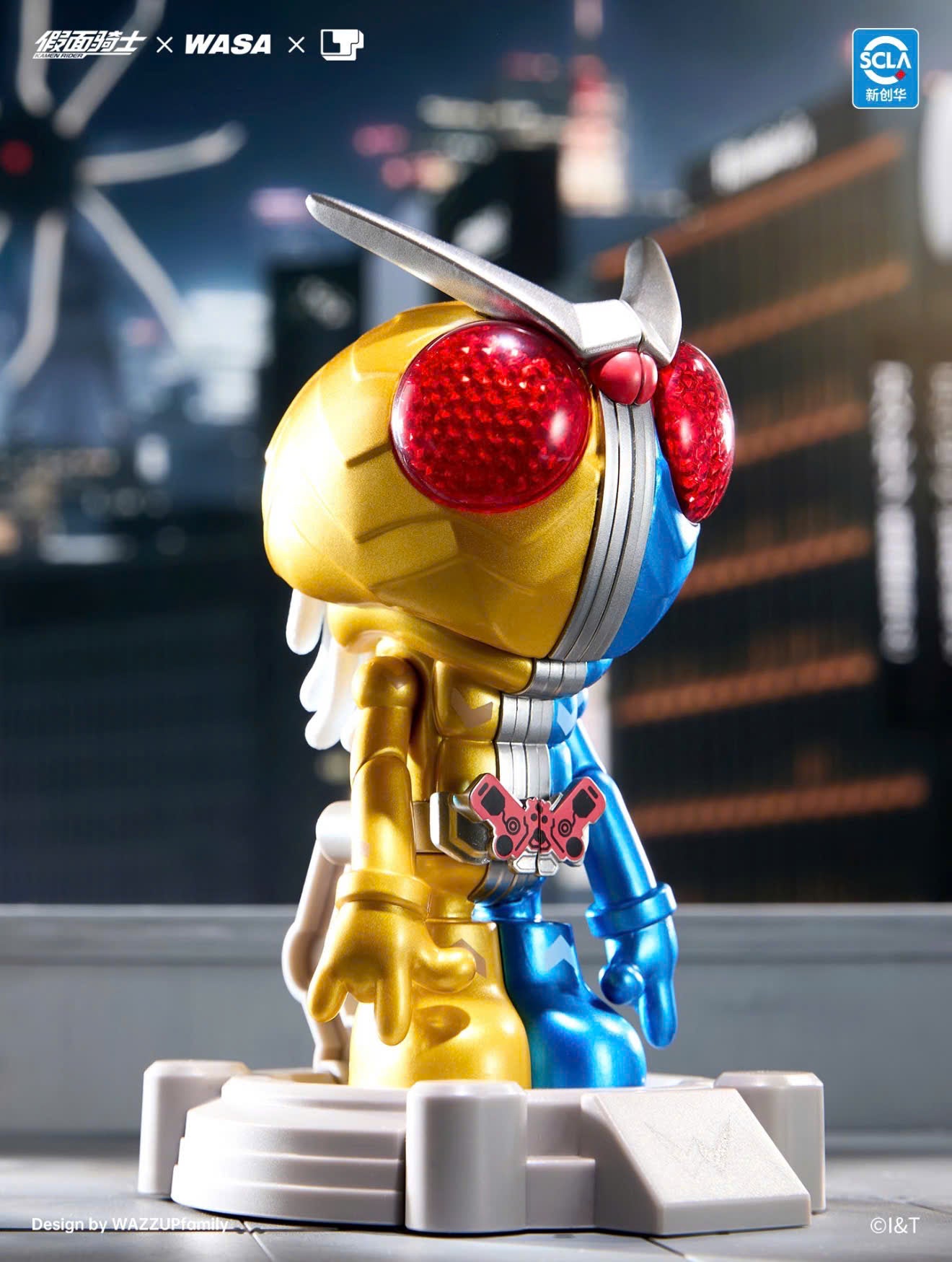 Kamen Rider x Wasa Kamen Rider 206 Wasababy Blindbox Series - Mô Hình Art Toy Wasababy Wasa Toys