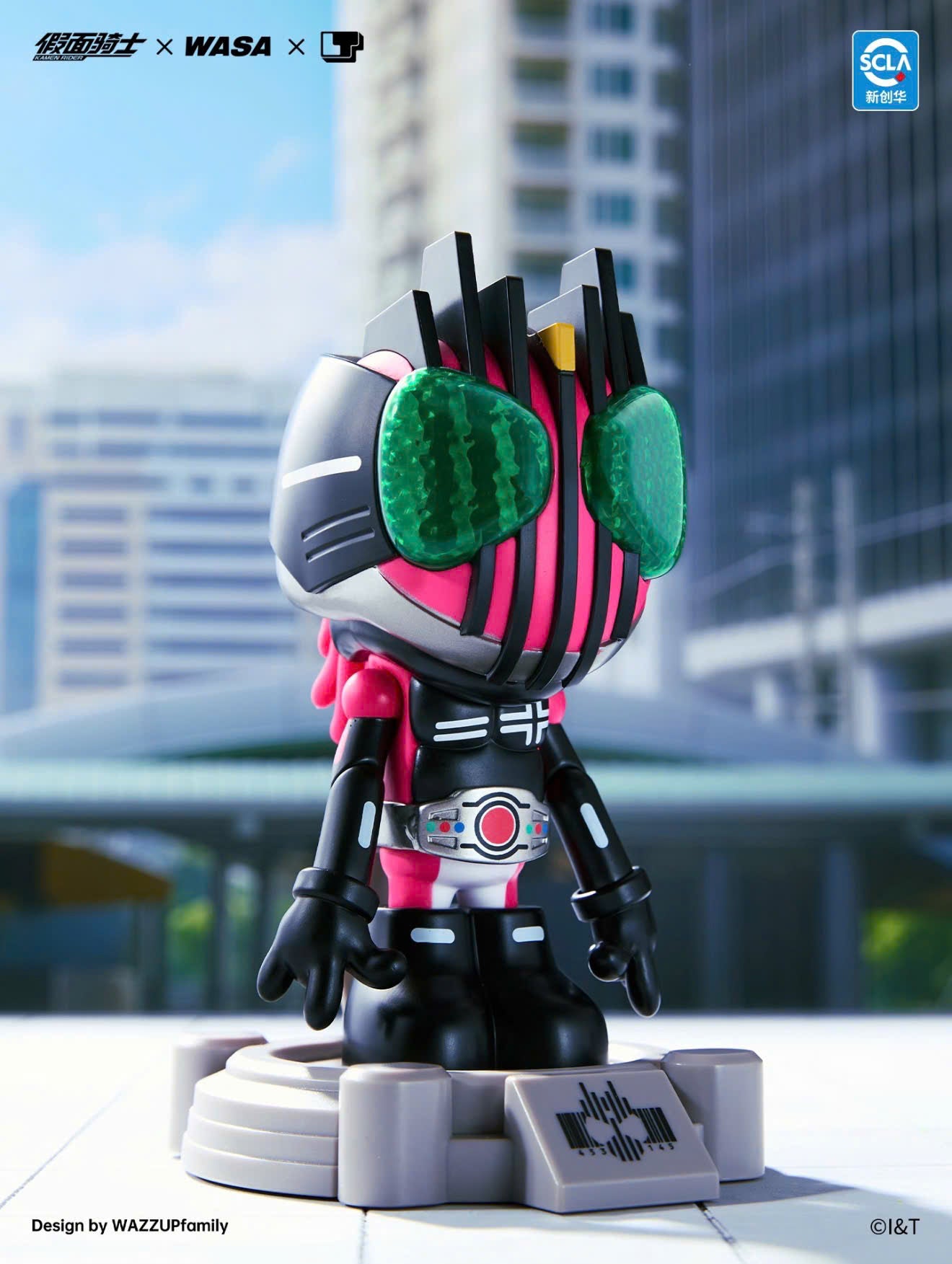 Kamen Rider x Wasa Kamen Rider 206 Wasababy Blindbox Series - Mô Hình Art Toy Wasababy Wasa Toys