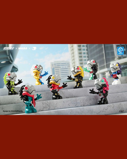 Kamen Rider x Wasa Kamen Rider 206 Wasababy Blindbox Series - Mô Hình Art Toy Wasababy Wasa Toys