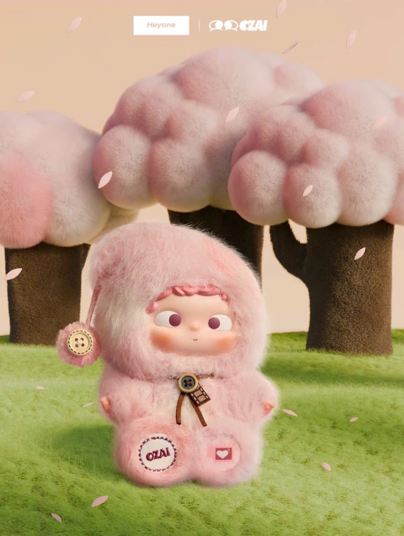 Ozai - Framed In Memory - Plush Blind Box - Hộp mù thú bông Heyone