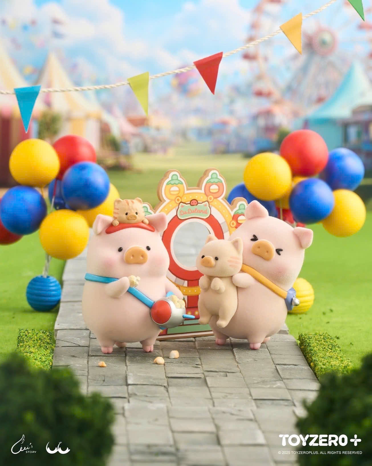 Lulu The Piggy - Lululand Colorful Wonderland Blind Box Series - Mô Hình Blind Box Sưu Tầm - Toyzero+ - Hình ảnh bổ sung 5