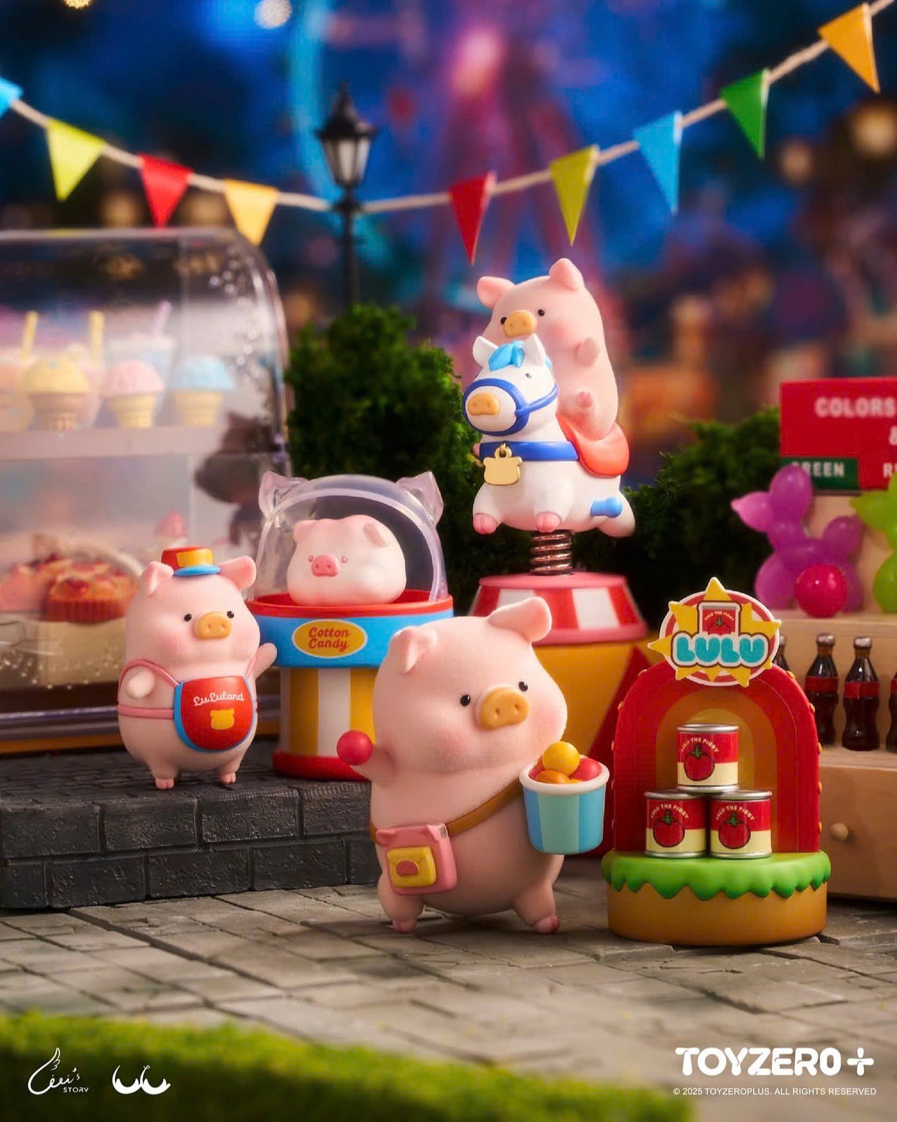 Lulu The Piggy - Lululand Colorful Wonderland Blind Box Series - Mô Hình Blind Box Sưu Tầm - Toyzero+ - Hình ảnh bổ sung 4