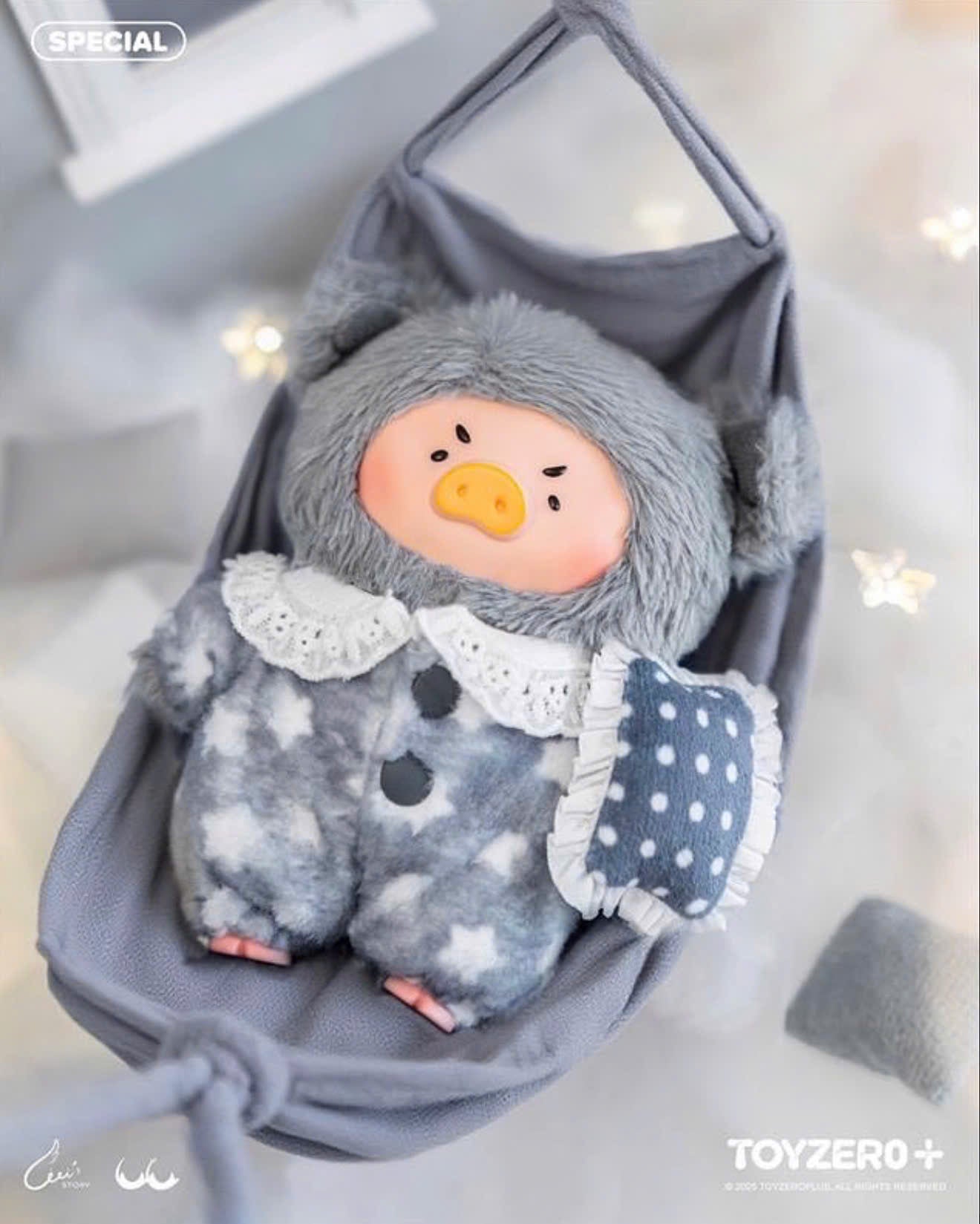 LuLu the Piggy – Dreaming Wonderland Series PVC Plush Keychain Blindbox - Móc Khóa Blindbox (Gấu Bông PVC) - Toyzero+ Toyzero