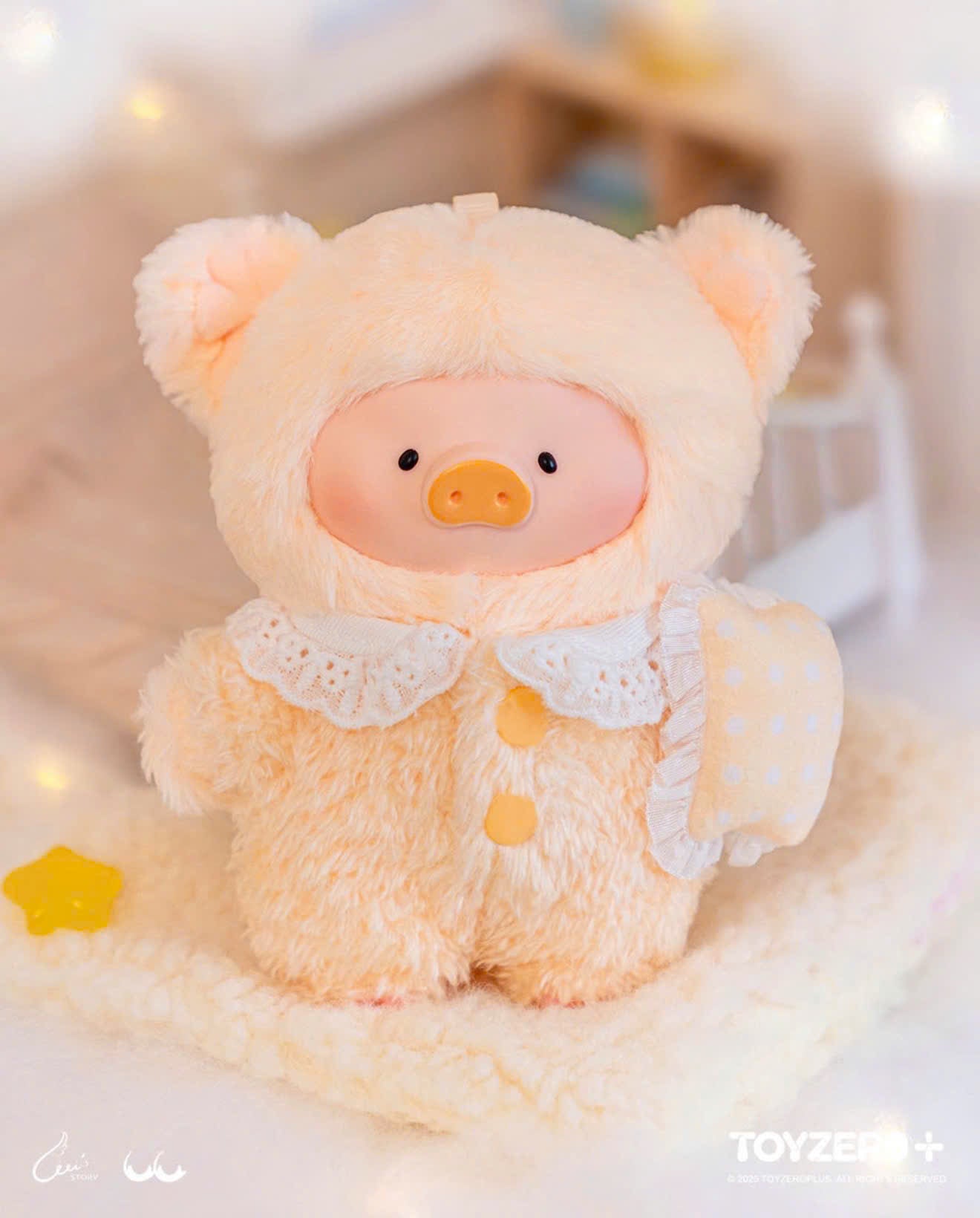 LuLu the Piggy – Dreaming Wonderland Series PVC Plush Keychain Blindbox - Móc Khóa Blindbox (Gấu Bông PVC) - Toyzero+ Toyzero