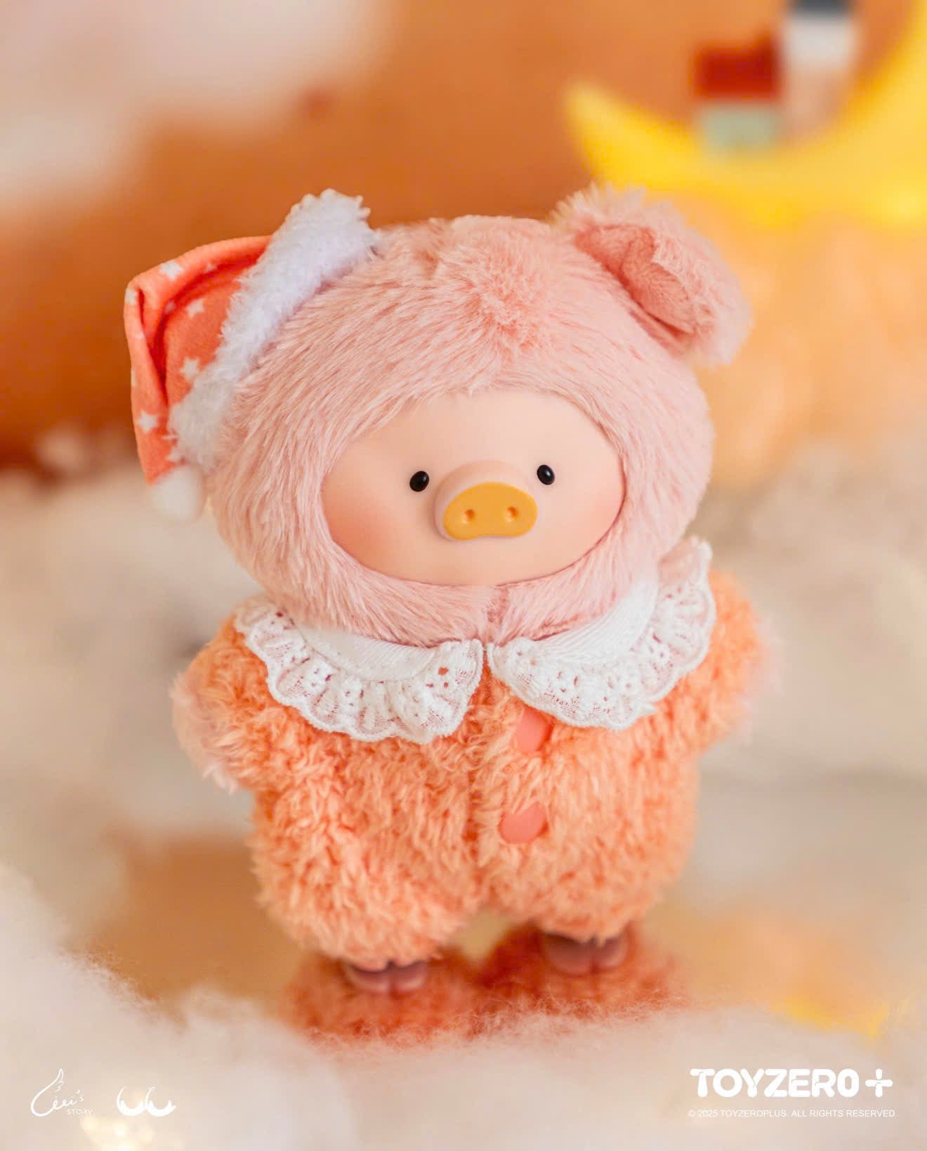 LuLu the Piggy – Dreaming Wonderland Series PVC Plush Keychain Blindbox - Móc Khóa Blindbox (Gấu Bông PVC) - Toyzero+ - Hình ảnh bổ sung 4
