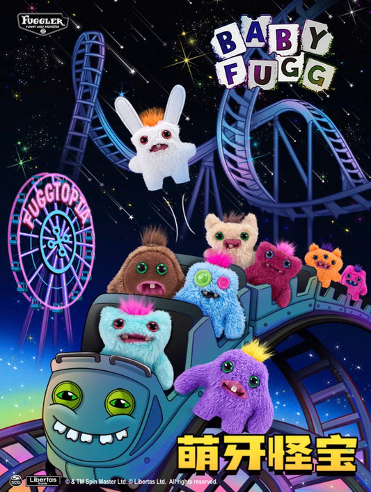 Baby Fuggler Vol. 4 (RANDOM) - Mô Hình Blind Box Thú Bông Chính Hãng ZURU